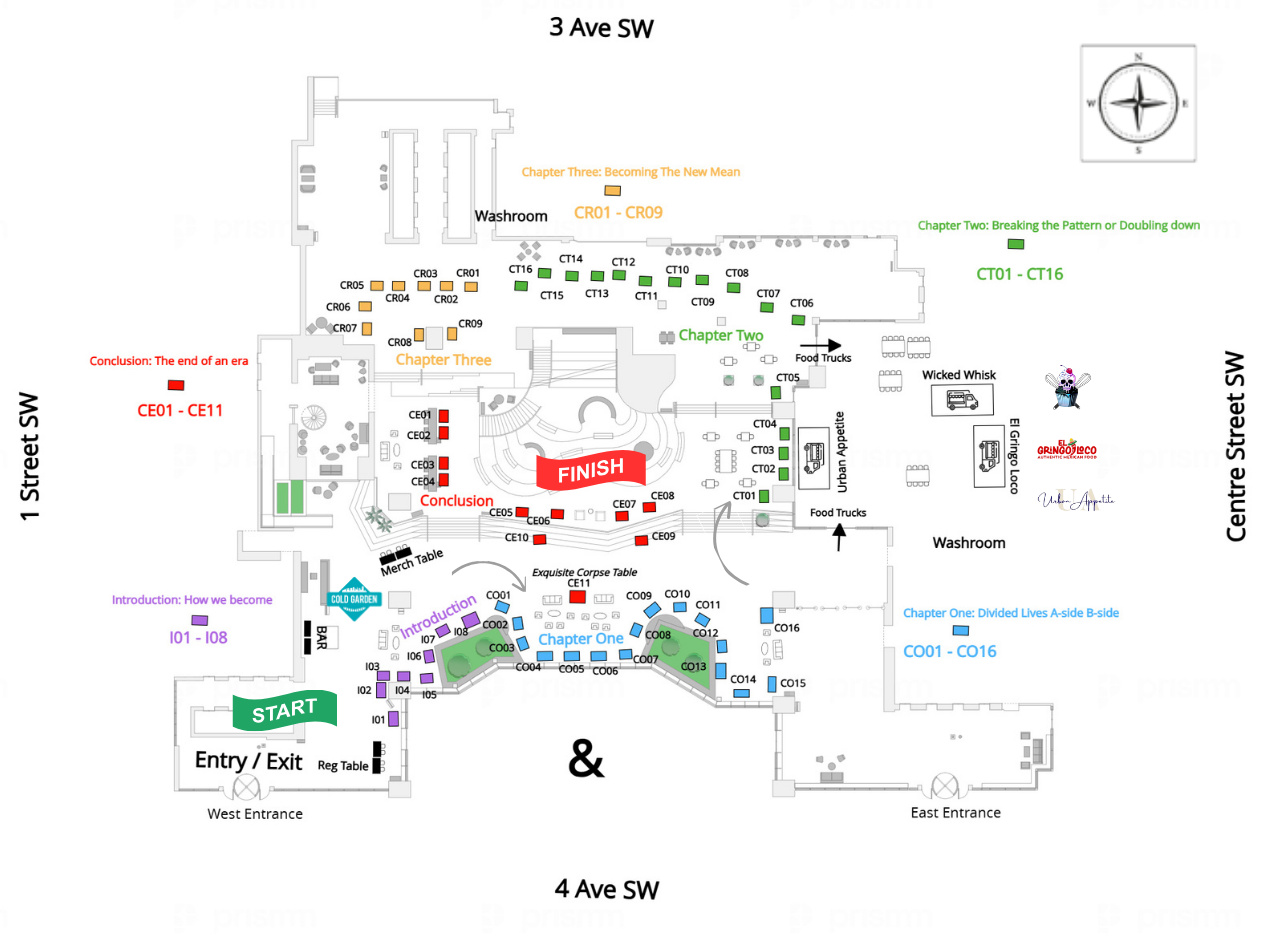 DoA Program Exhibit Map